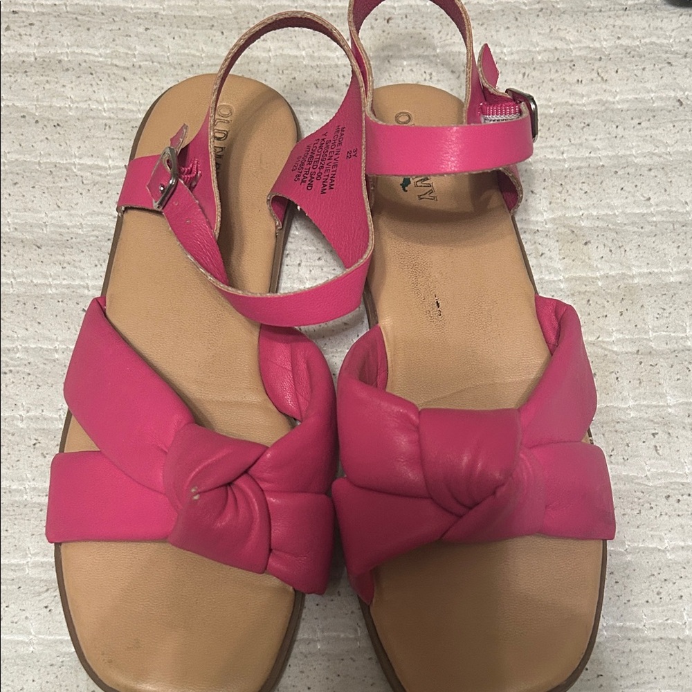 Old Navy Pink Kids Sandals